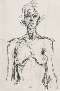 Vintage Giacometti, Composition, Derrière le miroir (after)