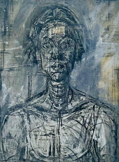 Giacometti, Composición, Derrière le miroir (después de)