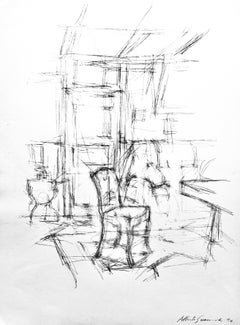 Giacometti, Composition, Derrière le miroir (after)
