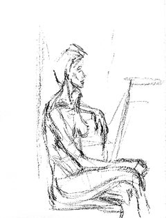 Giacometti, Composition, Derrière le miroir (after)