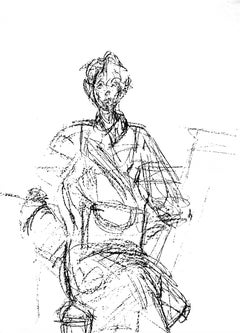 Giacometti, Composition, Derrière le miroir (after)