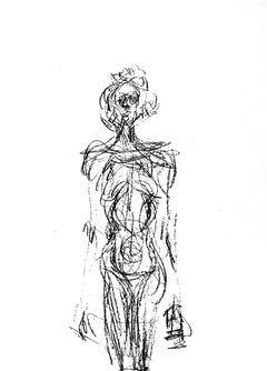 Giacometti, Composition, Derrière le miroir (after)