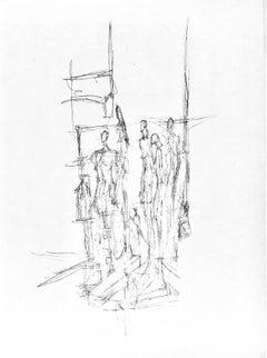 Giacometti, Composition, Derrière le miroir (after)