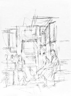Giacometti, Composition, Derrière le miroir (after)