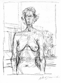 Giacometti, Composition (Kornfeld 322; Lust 32), Derrière le miroir (after)