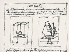 Alberto Giacometti, Untitled, from XXe Siecle 1952 (after)