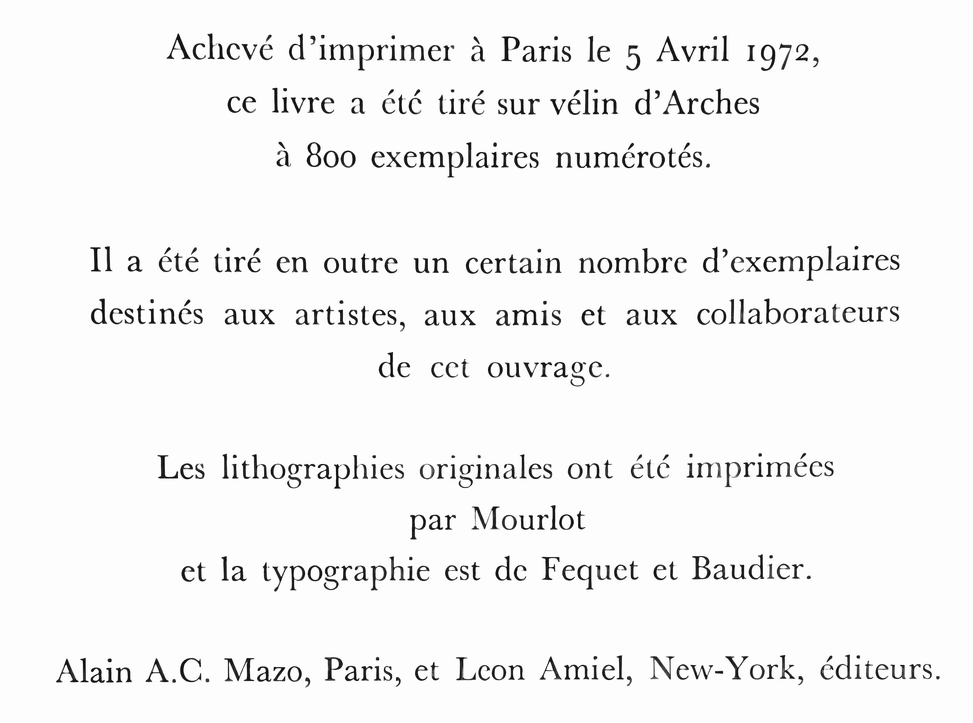 Alberto Giacometti, Flowers, Memories and Portraits of Artists, 1972 (after) For Sale 8