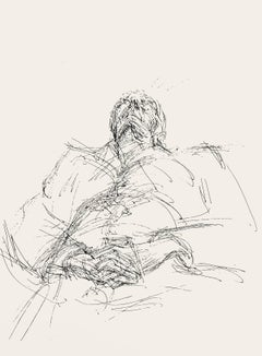 Giacometti, Georges Braque le 31 août 1963, Derrière le miroir (after) Georges Braque (after)