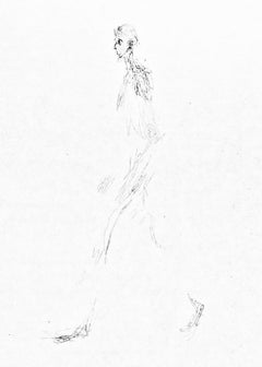 Alberto Giacometti, The Walking Man, from Derriere le miroir, 1957 (after)