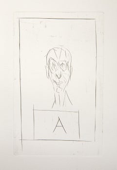 Historia de las ratas (Alexandre Kojève), Aguafuerte de Alberto Giacometti