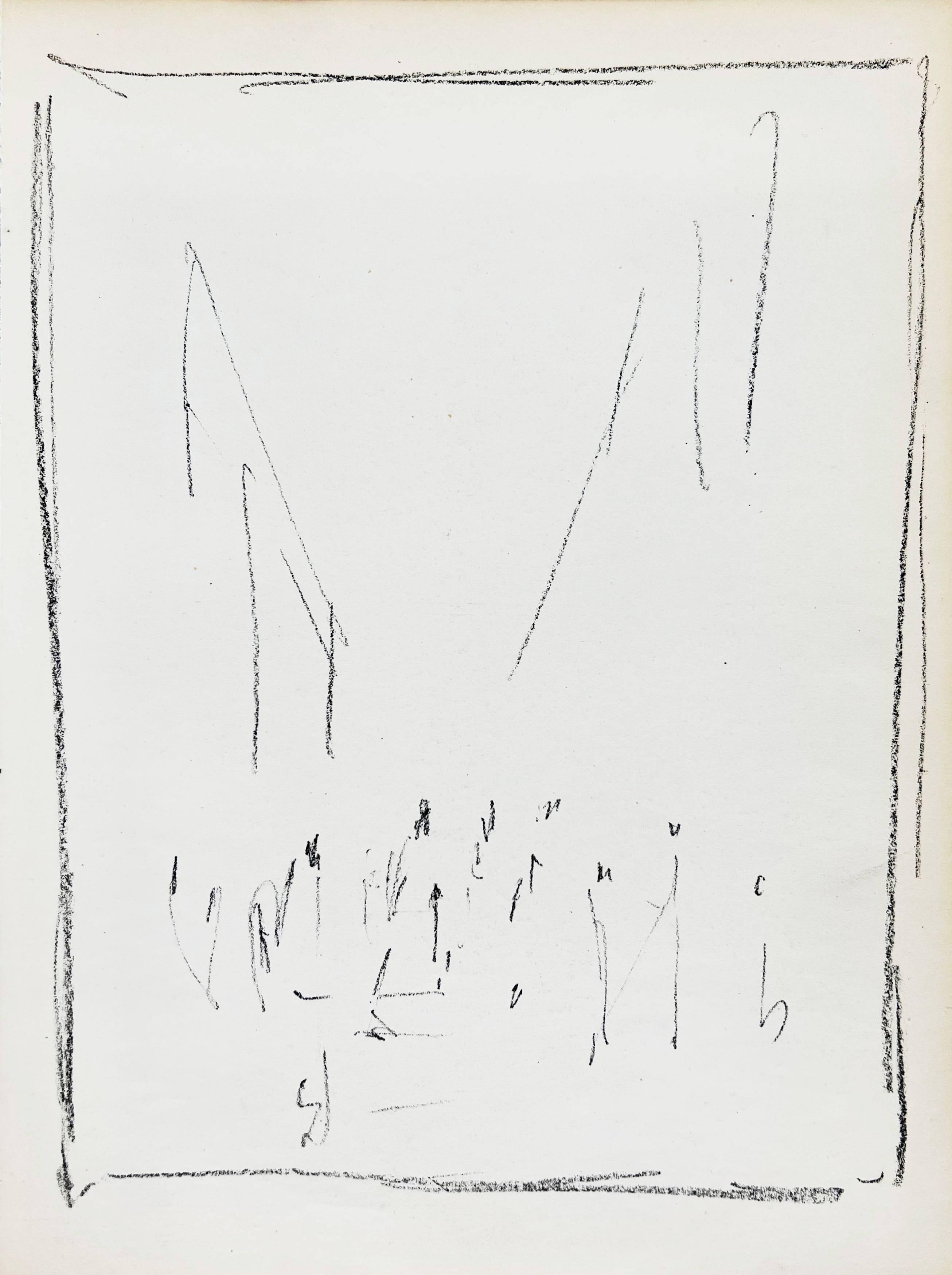 La Rue & L'Arbre (Moderne), Print, von Alberto Giacometti