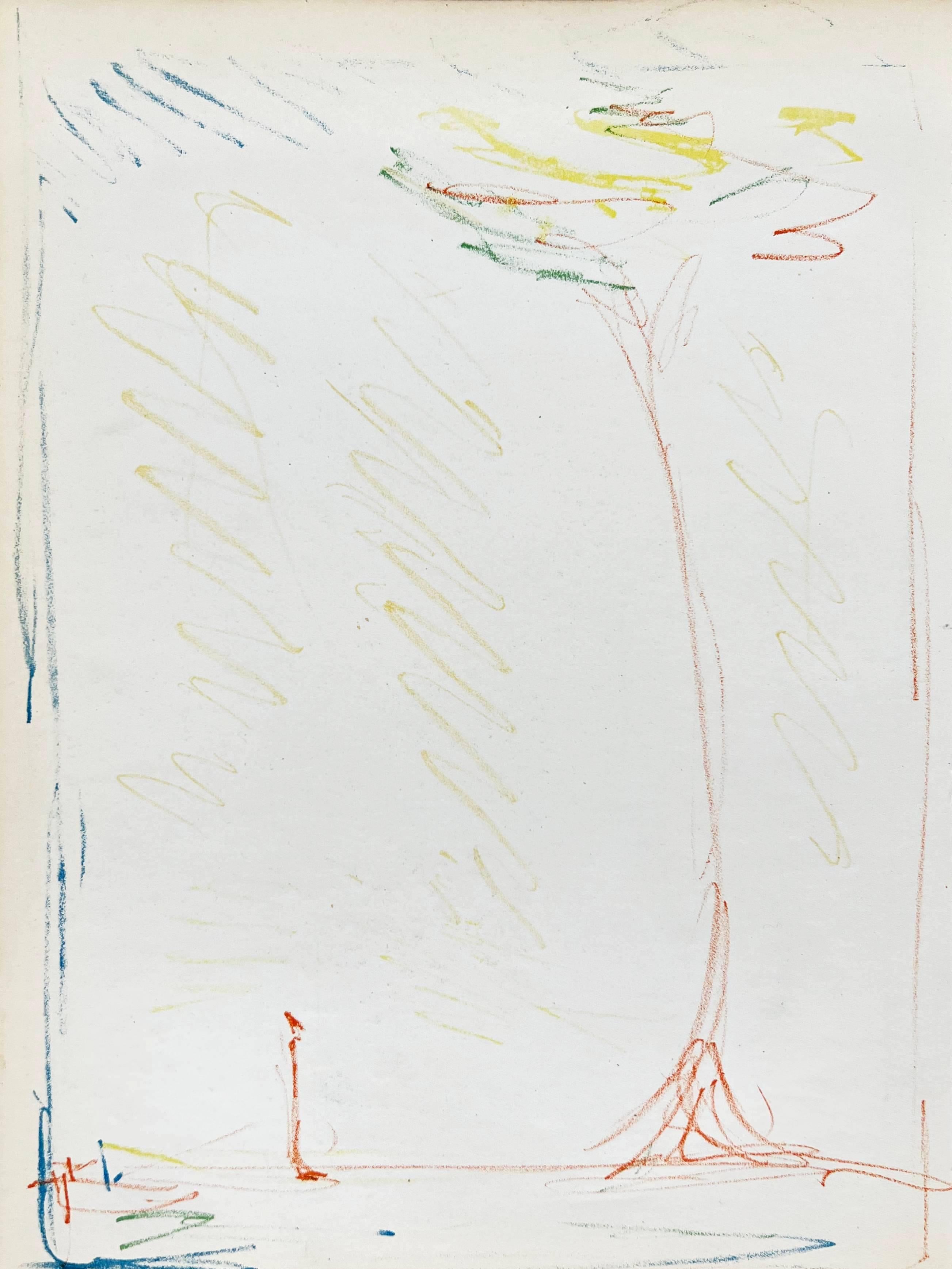 Alberto Giacometti Print – La Rue & L'Arbre