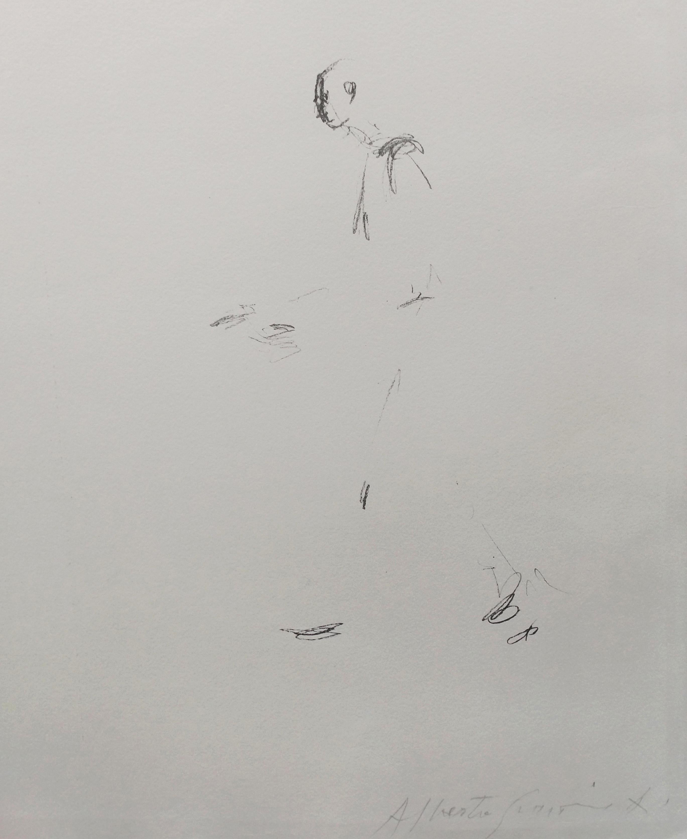L'HOMME QUI MARCHE (WALKING MAN) - Print by Alberto Giacometti