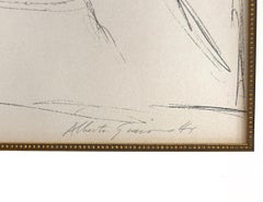 Nu Assis (Lust 53), rare hand signed lithograph