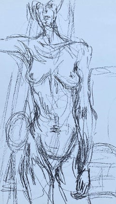 Nude - Original Lithograph #Lust161