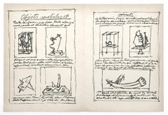 "Objets mobiles et muet" original lithograph