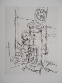 The Charcoal Stove - Original Etching, 1956