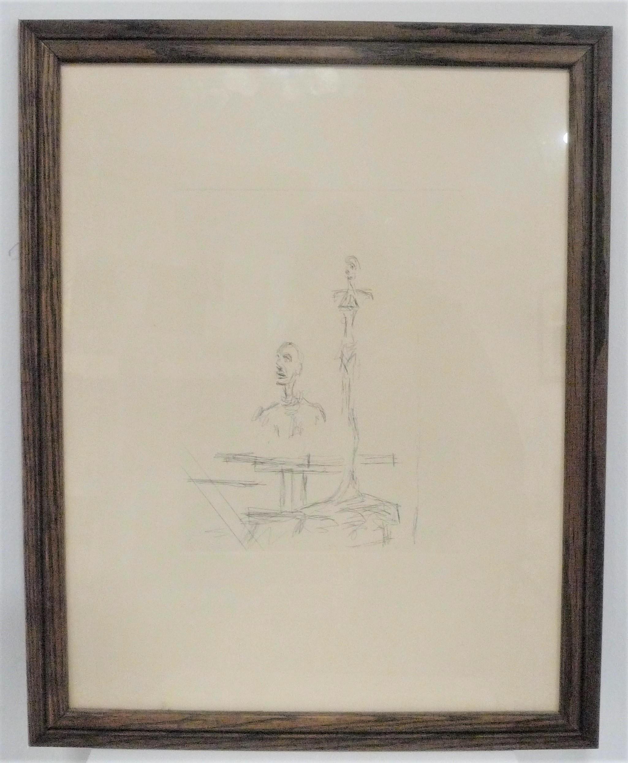 The Search - Print by Alberto Giacometti