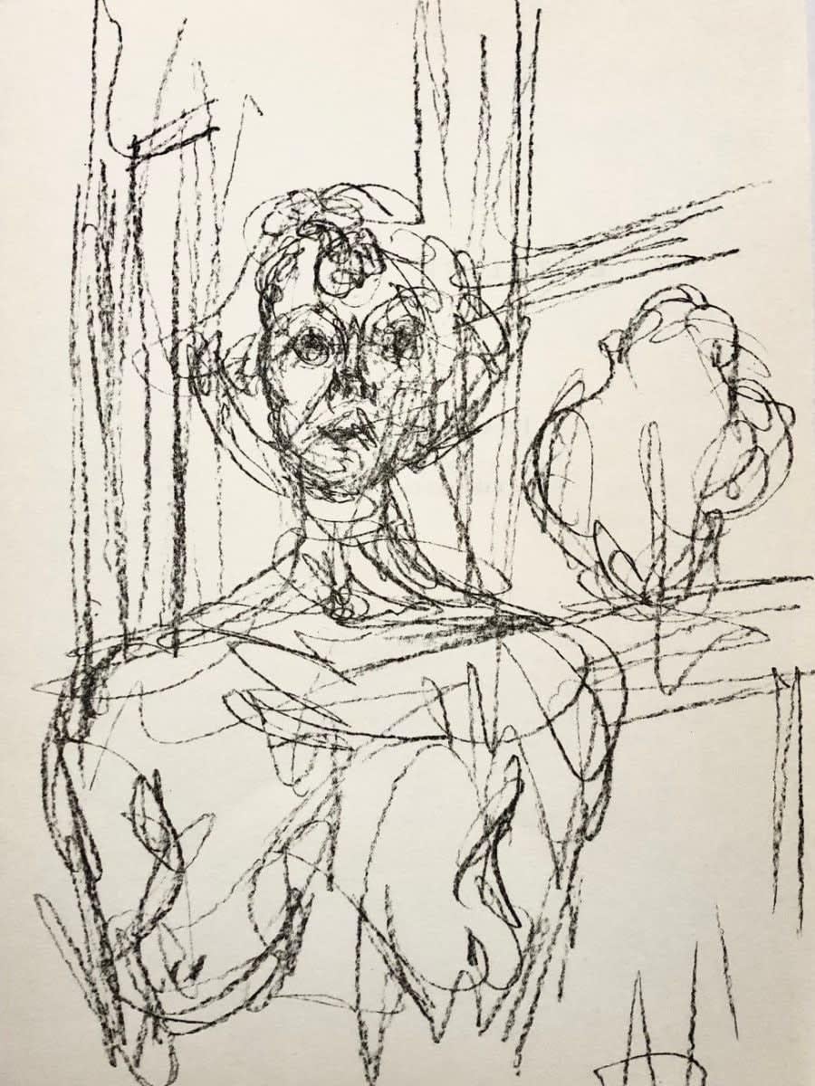 Sin título de Alberto Giacometti