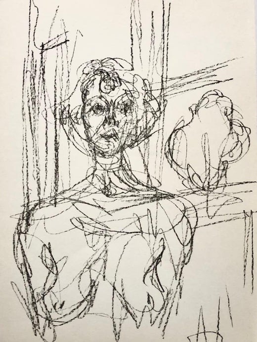 Alberto Galerie Maeght (Painting)" Original