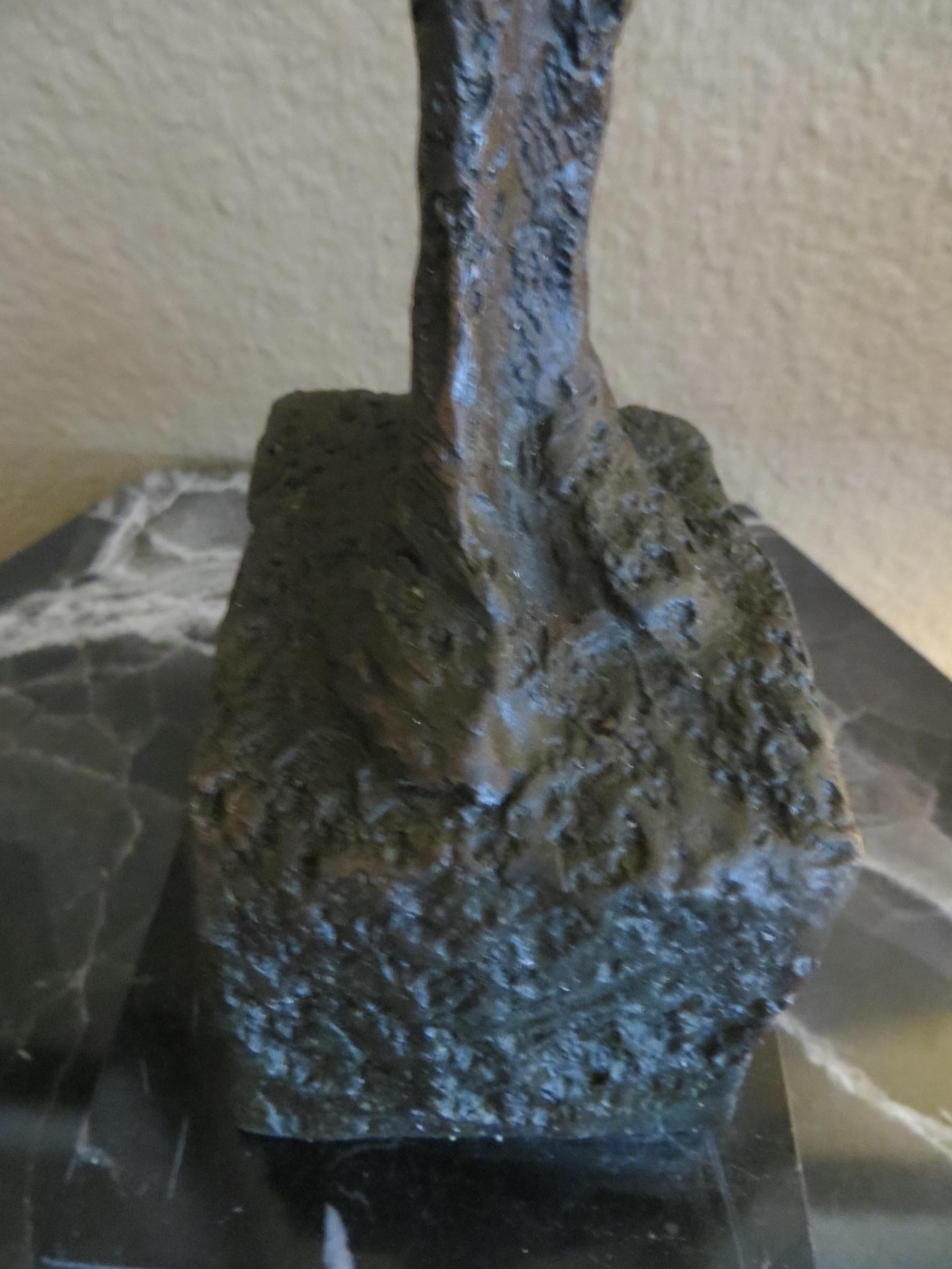 Dopo Alberto Giacometti, Uomo in piedi, Figura in bronzo in vendita 7