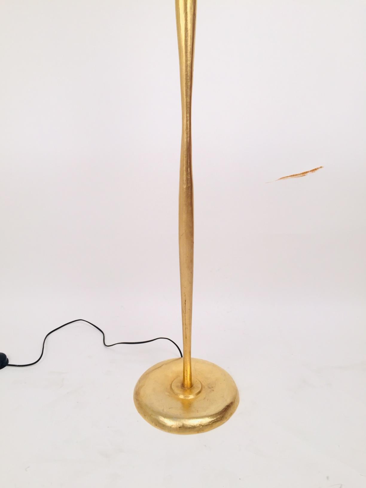 Brass Alberto Giacometti Style Mid-Century Floor Lamp, 1965
