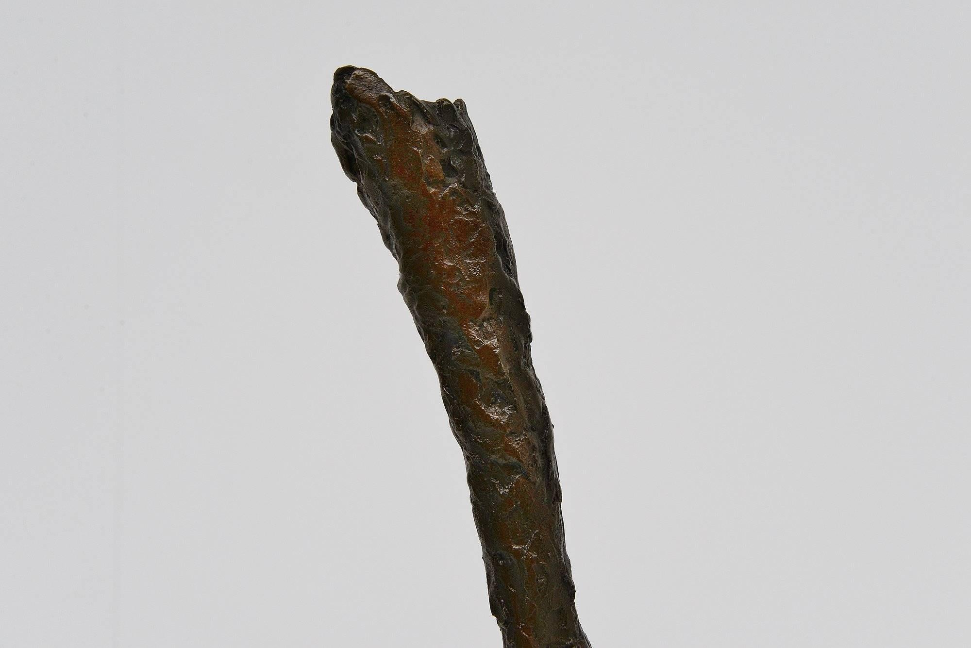 Alberto Giacometti Style Sculpture Leg Shaped, 1970 In Excellent Condition In Roosendaal, Noord Brabant