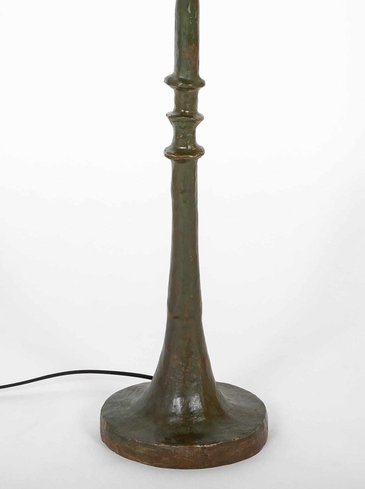 Lampadaire « Tete de Femme » de style Alberto Giacometti Bon état à Stamford, CT