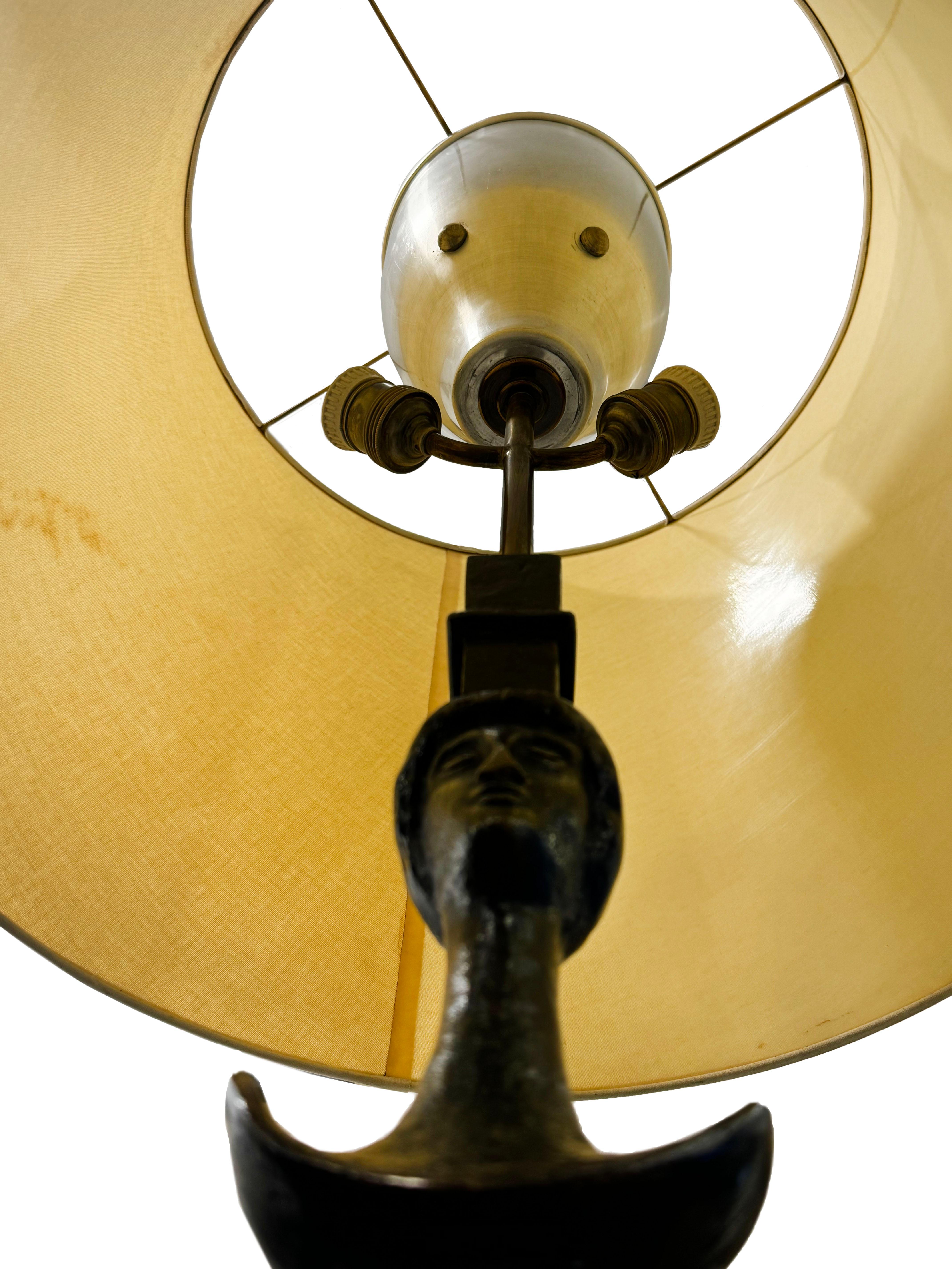 Alberto Giacommeti Stehlampe, 1920er Jahre (Geformt) im Angebot
