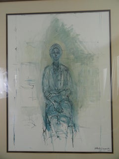 Alberto Giacometti Lithograph, 1962