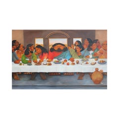 Modern Tribute to Leonardo da Vinci's "The Last Supper"