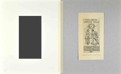 Ex Libris  - Giorgio Balbi  - Etching  - Mid-20th Century