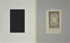 Ex Libris - Giorgio Balbi - Radierung - Mitte des 20. Jahrhunderts