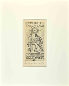 Ex Libris  - Giorgio Balbi  - Grabado  - Mediados del siglo XX
