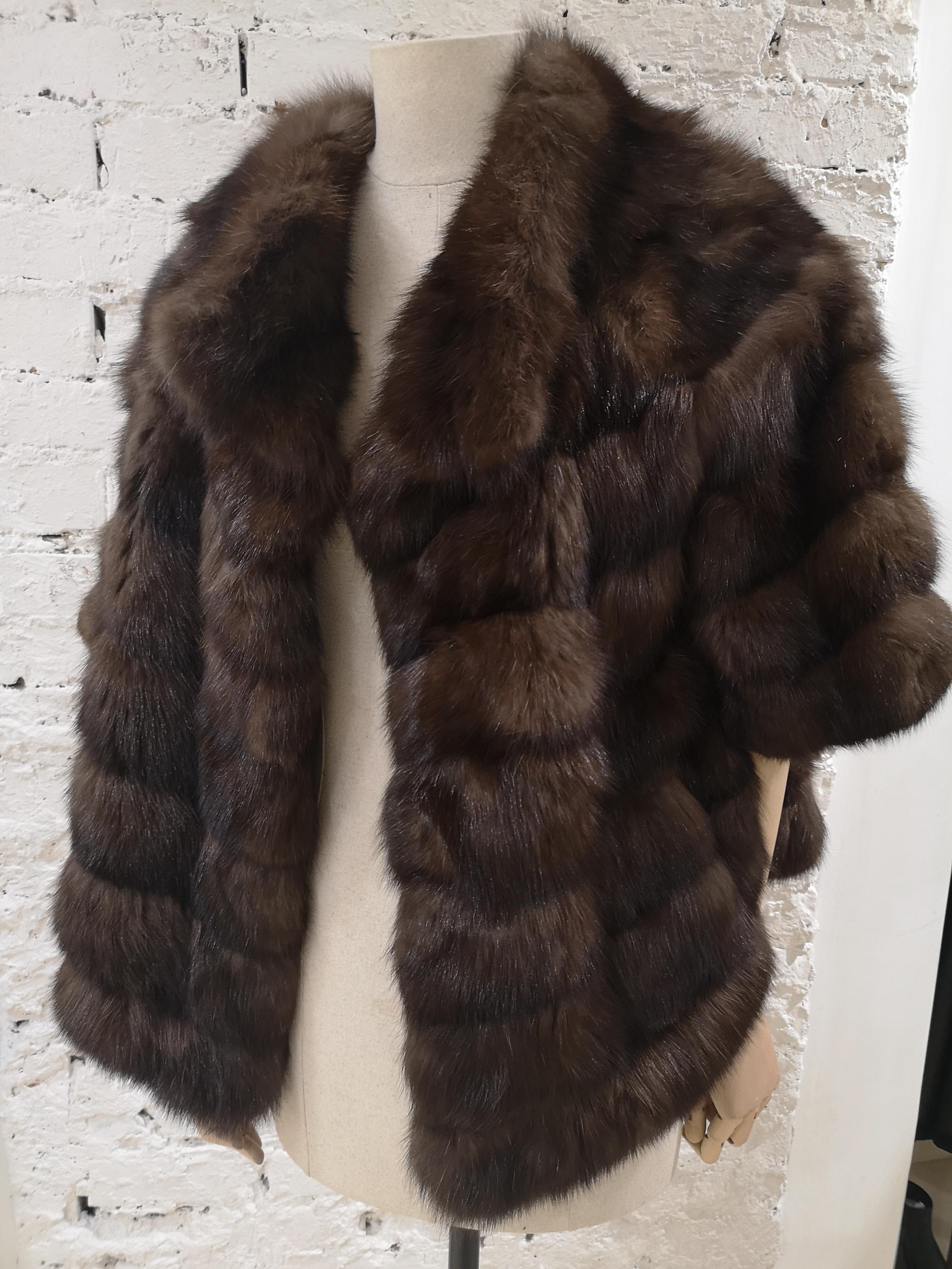 Alberto Leonardi sable brown fur 4