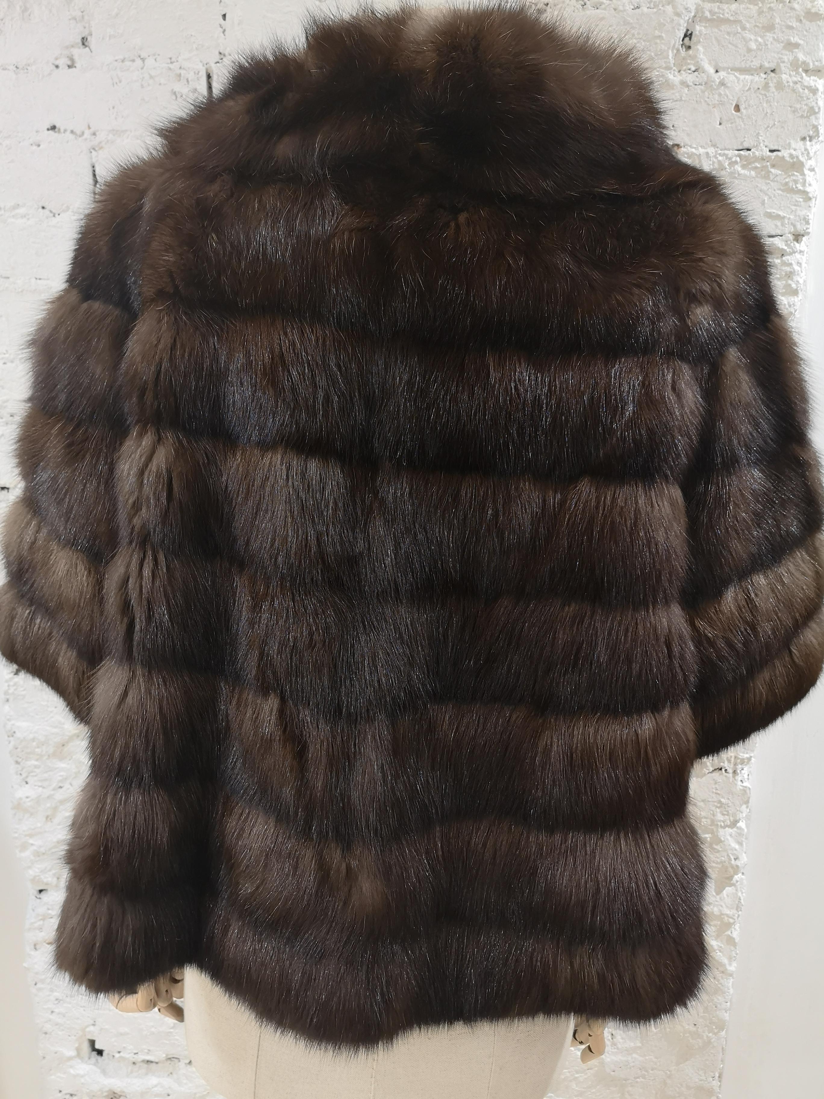 Alberto Leonardi sable brown fur 1