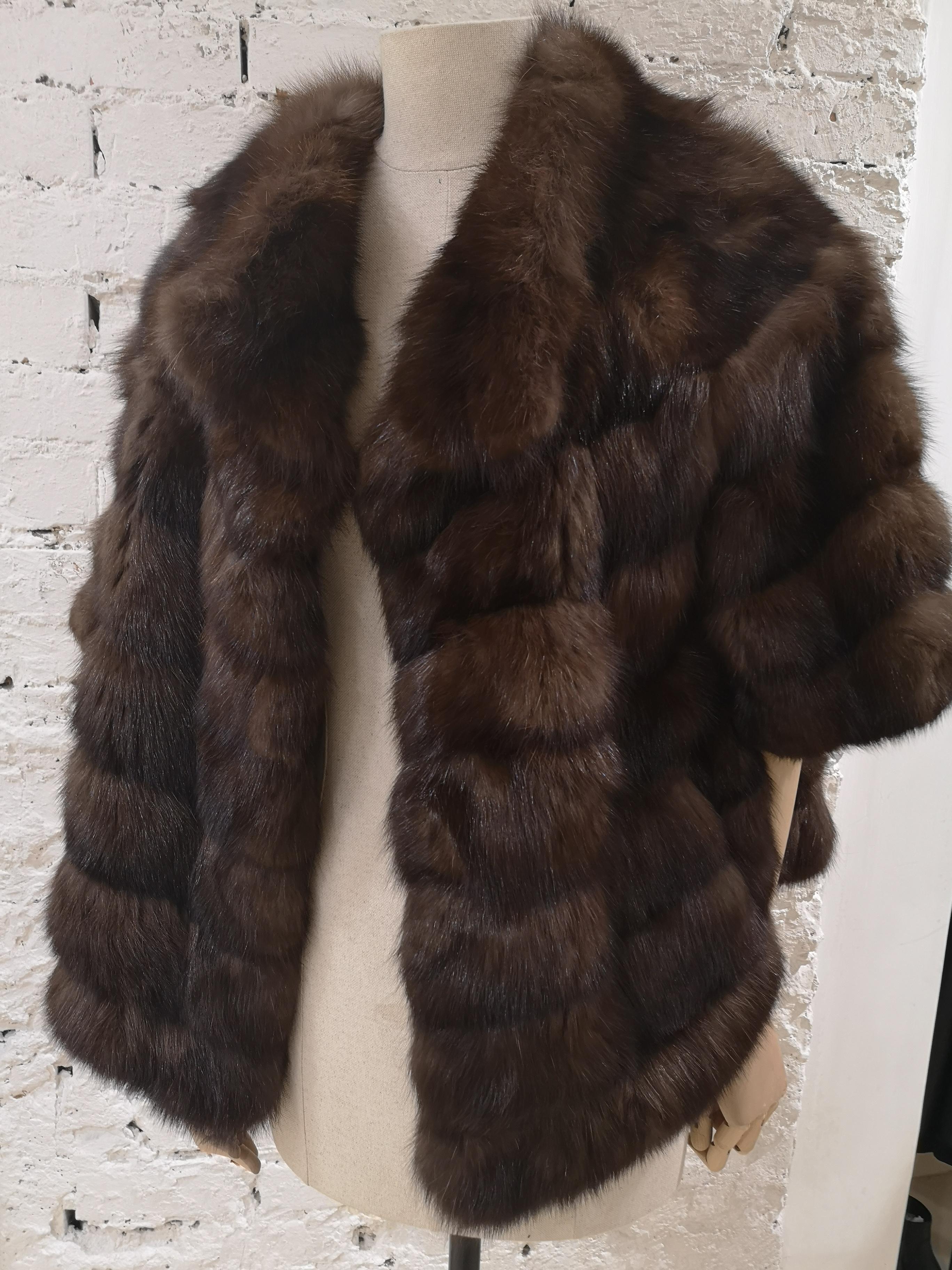 Alberto Leonardi sable brown fur 3