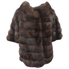 Alberto Leonardi sable brown fur