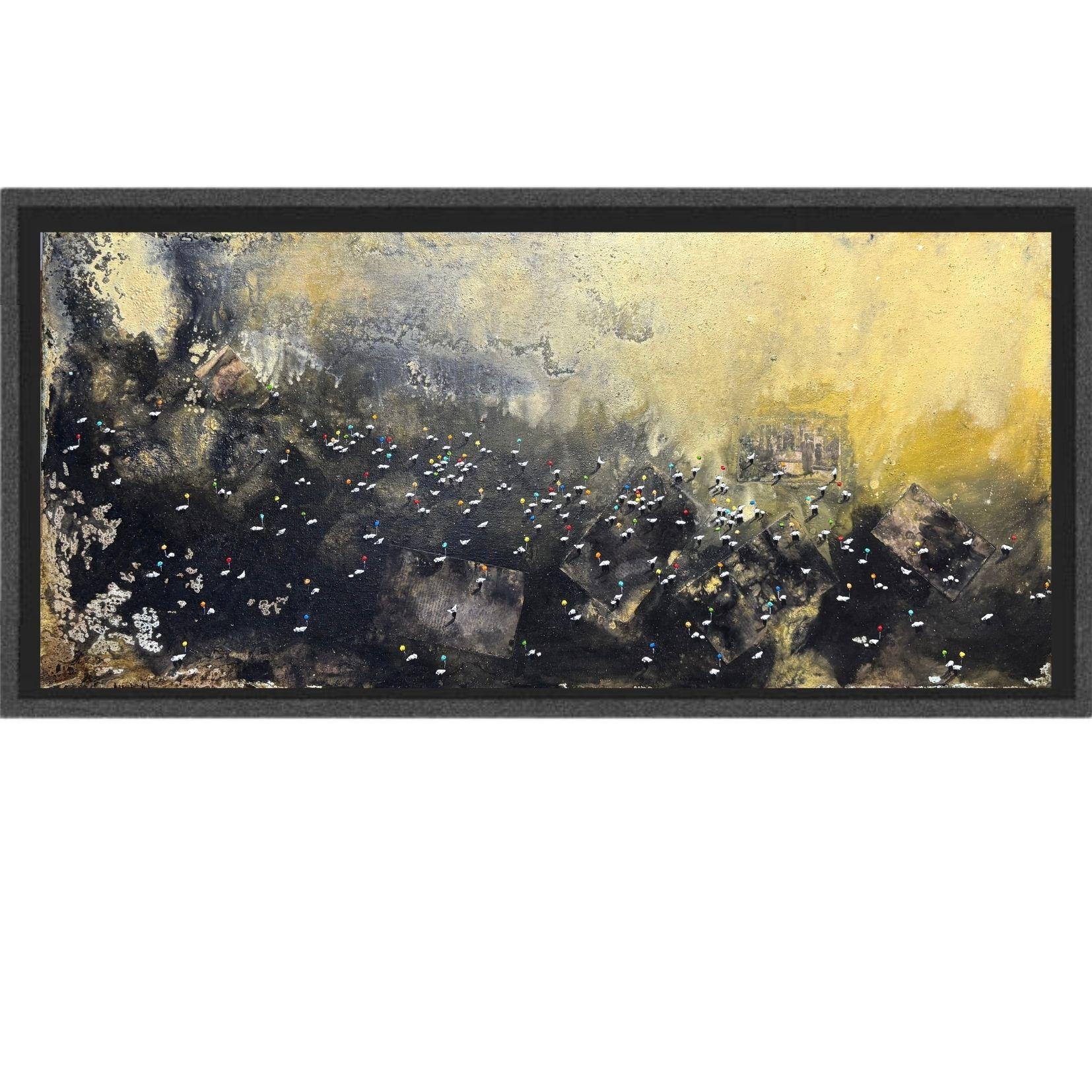 Ahaztuak IV - Painting by Alberto Letamendi