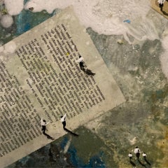 'Ahaztuak Los Suenos' Mixed Media on Canvas