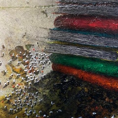 'Babel III' Mixed Media on Canvas