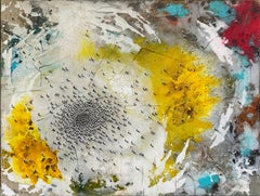 'Eguzkiasun ' Mixed Media on Canvas Conceptual Painting