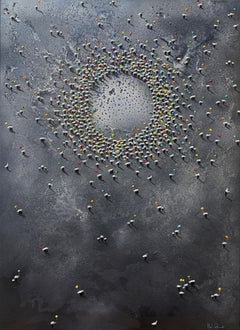 Hutsaren Inguruan (Around Emptiness), Figurative Style, 100x73 cm, New Artwork