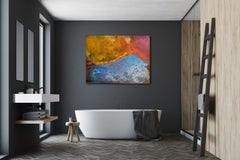 'Izaraak I' Mixed Media on Canvas