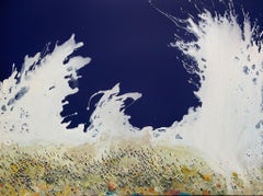 'Kantauri Itsasoa VII - Cantabrian Sea' Mixed Media on Canvas