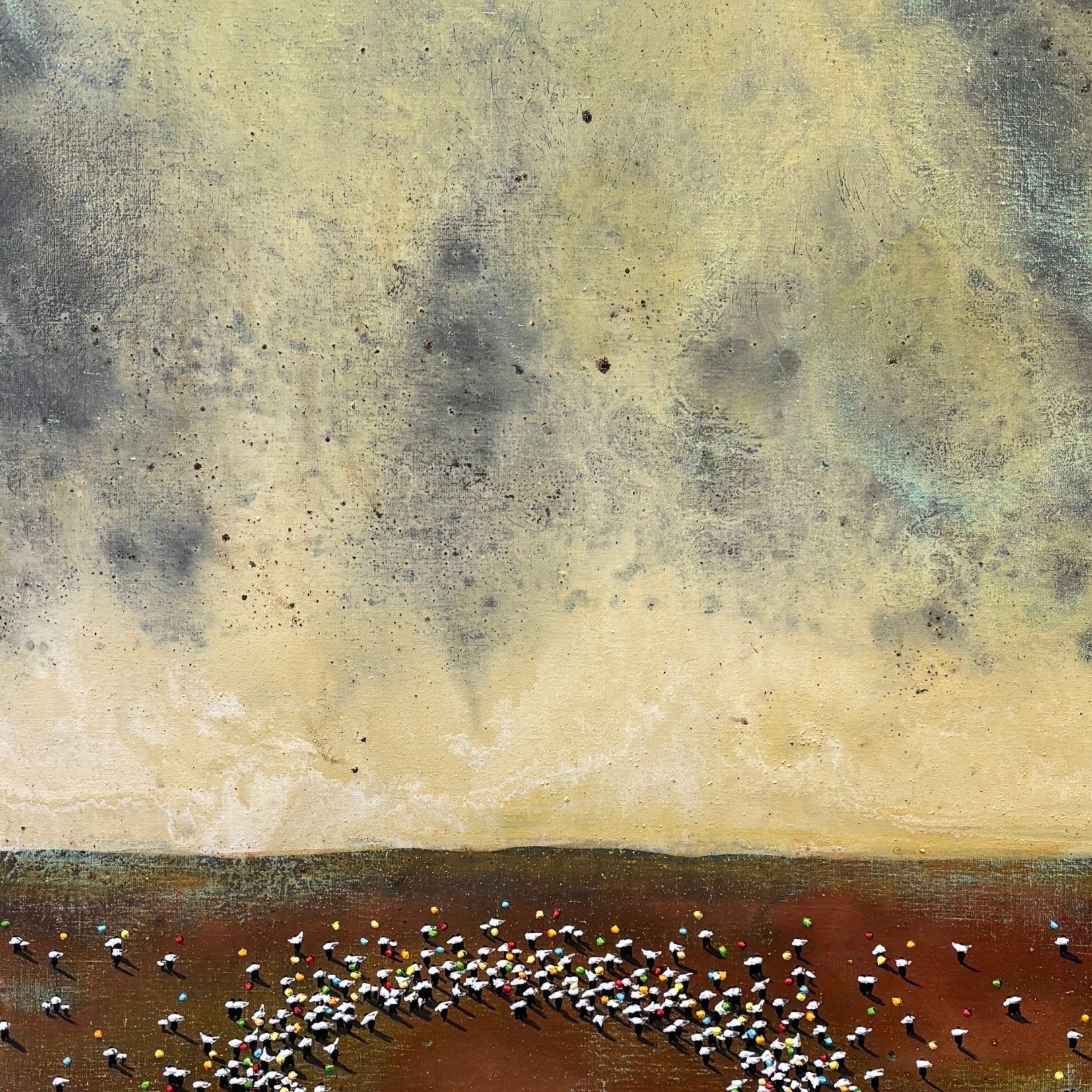 Lanbroa - Painting by Alberto Letamendi