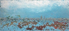 Mugarik Gabe I (Without Borders I), Painting, Figurative Style, 60x130 cm, New