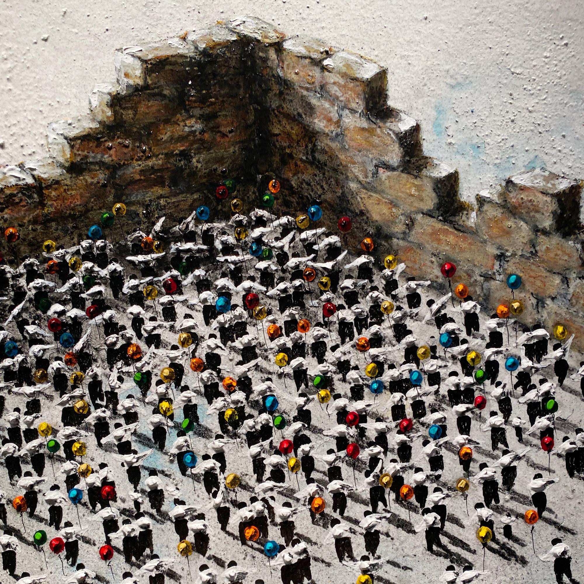 Otzopoak IV - Painting Impressionismo astratto di Alberto Letamendi