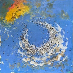 Udako Solstizioa ' Técnica mixta sobre lienzo Pintura conceptual