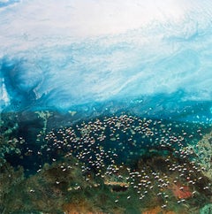 Ur Azpian (Sott'acqua) - Pittura figurativa, 100x100 cm, Nuova, 2026